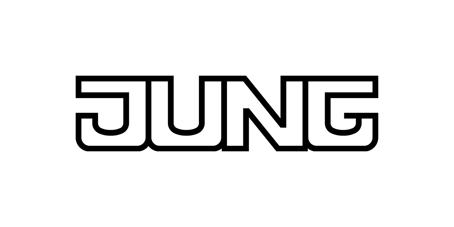 LOGO JUNG black spacer
